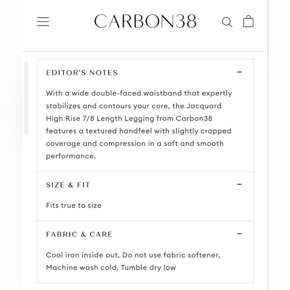 NWT Brown Sugar CARBON38 Hi-Rise 7/8 Jacquard Leggings S High Waist Tan Small - Picture 6 of 6